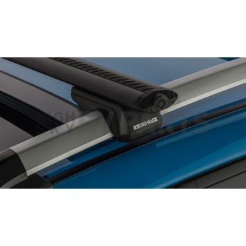 Rhino-Rack USA Roof Rack - 50 Inch Black 2 Bars Roof Rail Mount  - JB1609-4