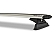 Rhino-Rack USA Roof Rack - 50 Inch Silver 2 Bars Factory Mounting Point - JB1625
