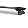 Rhino-Rack USA Roof Rack - 50 Inch Black 2 Bars Factory Mounting Point  - JB1626