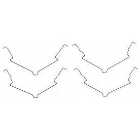 Raybestos Brakes Disc Brake Pad Drag Reduction Clip - H6034