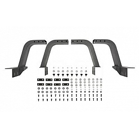 Westin Automotive Bed Cargo Rack Mounting Kit Overland Black Low Profile Design Set Of 4 - 5120005