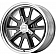 American Racing Wheels VN427P Shelby Cobra - 18 x 8 Magnesium Gray Center With Natural Barrel - 427886545