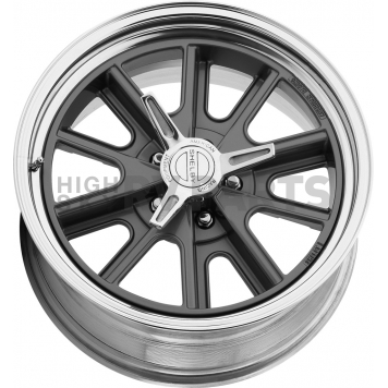 American Racing Wheels VN427P Shelby Cobra - 18 x 8 Magnesium Gray Center With Natural Barrel - 427886545-1
