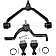 Dorman Chassis Control Arm Premium Series - FEK87019XL