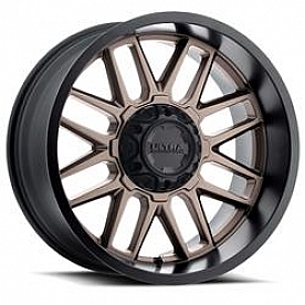 Ultra Wheel 231 Butcher - 20 x 9 Bronze With Black Lip - 231-2987BZ12