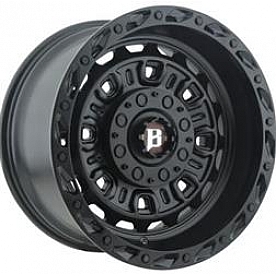 Ballistic Wheels 977 Grenade - 20 x 10 Black - 977200050-24GB