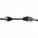 Cardone (A1) Industries CV Axle Shaft - 66-6415