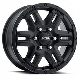 Ultra Wheel 470 Judgement - 16 x 6.5 Black - 470-6636SB+45