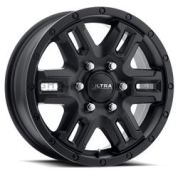 Ultra Wheel 470 Judgement - 16 x 6.5 Black - 470-6636SB+45