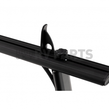 Weather Guard (Werner) Ladder Rack - 800 Pound Capacity 27-3/4 Inch Height Matte Black Aluminum - TR801A-2