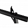 Weather Guard (Werner) Ladder Rack - 800 Pound Capacity 27-3/4 Inch Height Matte Black Aluminum - TR801A