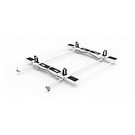 KargoMaster Ladder Rack - Van Rack 2 Bars Aluminum - 4A95M