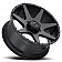 Ultra Wheel Tempest 205 - 20 x 9 Black - 205-2983SB+18