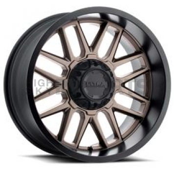 Ultra Wheel 231 Butcher - 18 x 9 Bronze With Black Lip - 231-8987BZ+12