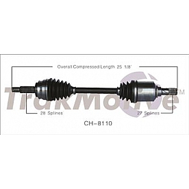 TrakMotive CV Axle Shaft - CH-8110