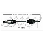 TrakMotive CV Axle Shaft - TO-8212