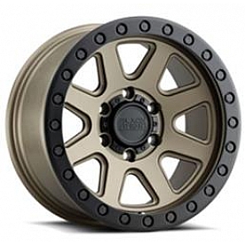 Black Rhino Wheel Baker - 20 x 9 Bronze With Black Lip And Bolts - 2090BKR126120Z67