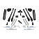 Fabtech Motorsports 6 Inch Performance Lift Kit Suspension - K2257