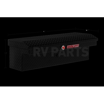 Weather Guard (Werner) Tool Box Side Mount Aluminum 3.8 Cubic Feet - 180503-2