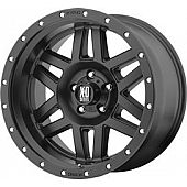 KMC Wheel XD128 Machetes 17 x 8 Black - XD12878068720T