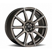 Ultra Wheel F-52 452 - 16 x 7 Bronze With Diamond Cut Accents - 452-6701BZ+40