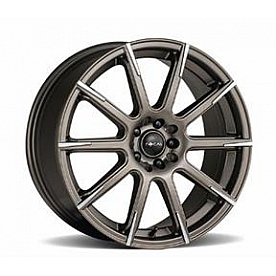 Ultra Wheel F-52 452 - 16 x 7 Bronze With Diamond Cut Accents - 452-6701BZ+40