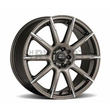 Ultra Wheel F-52 452 - 16 x 7 Bronze With Diamond Cut Accents - 452-6701BZ+40