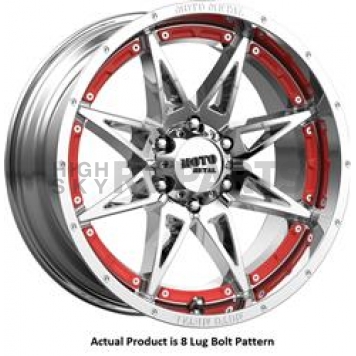 Moto Metal Wheel MO993 Hydra - 20 x 9 Silver - 329088200