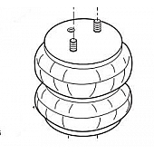Firestone Industrial Helper Spring Bellows - 7714