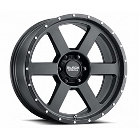 Black Rock Wheel 965B Invasion - 17 x 9 Black - 1722591724