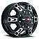 Ultra Wheel Beast Dually 803 - 17 x 6.5 Black - 803-7681FSB