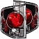 ANZO USA Tail Light Assembly Set Of 2 - 211034