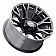 Ultra Wheel 123 Scorpion - 20 x 10 Black - 123-2187BK25