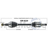 TrakMotive CV Axle Shaft - GM-8239