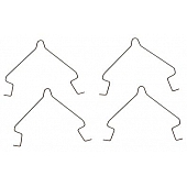 Raybestos Brakes Disc Brake Pad Drag Reduction Clip - H6005