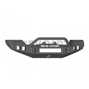 Road Armor Bumper Stealth Pre-Runner 1-Piece Design Steel Black - 512R4B