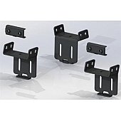 Road Armor Bed Cargo Rack Mounting Kit Black Fits All Late Model Mid-Size Pick-Up Truck Beds - 505BRSBRKT
