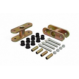 Daystar Rock Krusher 1.5 Inch Lift Leaf Spring Shackle - KJ61002BK