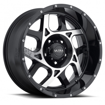 Ultra Wheel Colossus 250 - 20 x 9 Black With Diamond Cut - 250-2973U+10