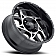 Ultra Wheel Colossus 250 - 20 x 9 Black With Diamond Cut - 250-2973U+10