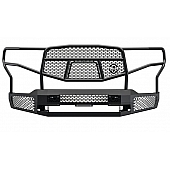 Ranch Hand Midnight Series Bumper 1-Piece Design Steel Black - MFC201BM1