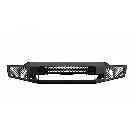 Ranch Hand Midnight Series Bumper 1-Piece Design Steel Black - MFC201BMN