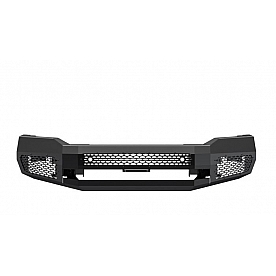 Ranch Hand Midnight Series Bumper 1-Piece Design Steel Black - MFD191BMN
