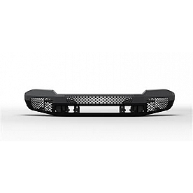 Ranch Hand Midnight Series Bumper 1-Piece Design Steel Black - MFF201BMN