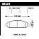 Hawk Performance Brake Pad - HB509F.678