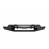 Ranch Hand Midnight Series Bumper 1-Piece Design Steel Black - MFG19HBMN