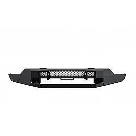 Ranch Hand Midnight Series Bumper 1-Piece Design Steel Black - MFG19HBMN