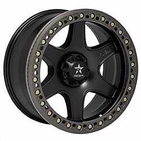 RBP Wheel 50R Cobra 17 x 9 Black With Bronze Bead Lock Ring - 50R-1790-73-12BZ