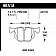 Hawk Performance Brake Pad - HB518F.642