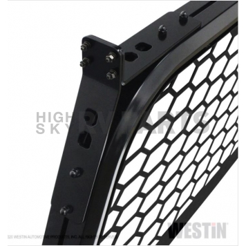 Westin Automotive Headache Rack Mesh Aluminum Black Powder Coated - 5781135-6